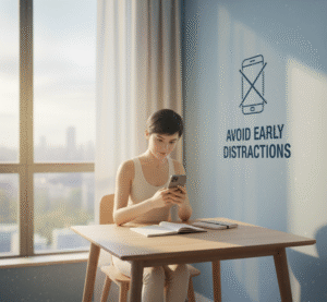 Avoid Early Distractions