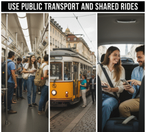 Use Public Transport and Shared Rides