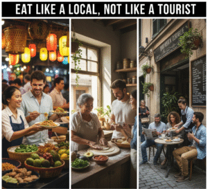 Eat Like a Local, Not Like a Tourist