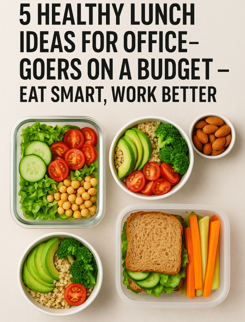 5 Healthy Lunch Ideas for Office-Goers on a Budget