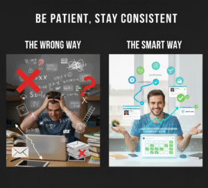 Be Patient, Stay Consistent