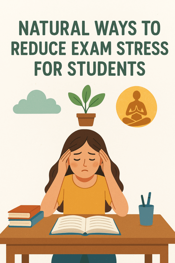 Natural Ways to Reduce Exam Stress for Students – Calm Mind, Better Focus