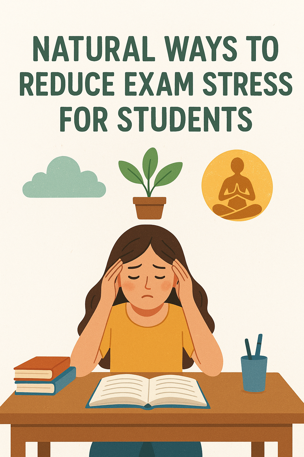 Natural Ways to Reduce Exam Stress for Students – Calm Mind, Better Focus