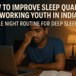 How to Improve Sleep Quality for Working Youth in India – A Gentle Guide to Rest, Recovery & Balance