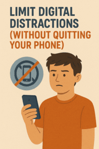 Limit Digital Distractions (Without Quitting Your Phone)