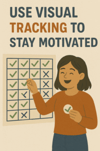 Use Visual Tracking to Stay Motivated