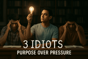 3 Idiots – Purpose Over Pressure