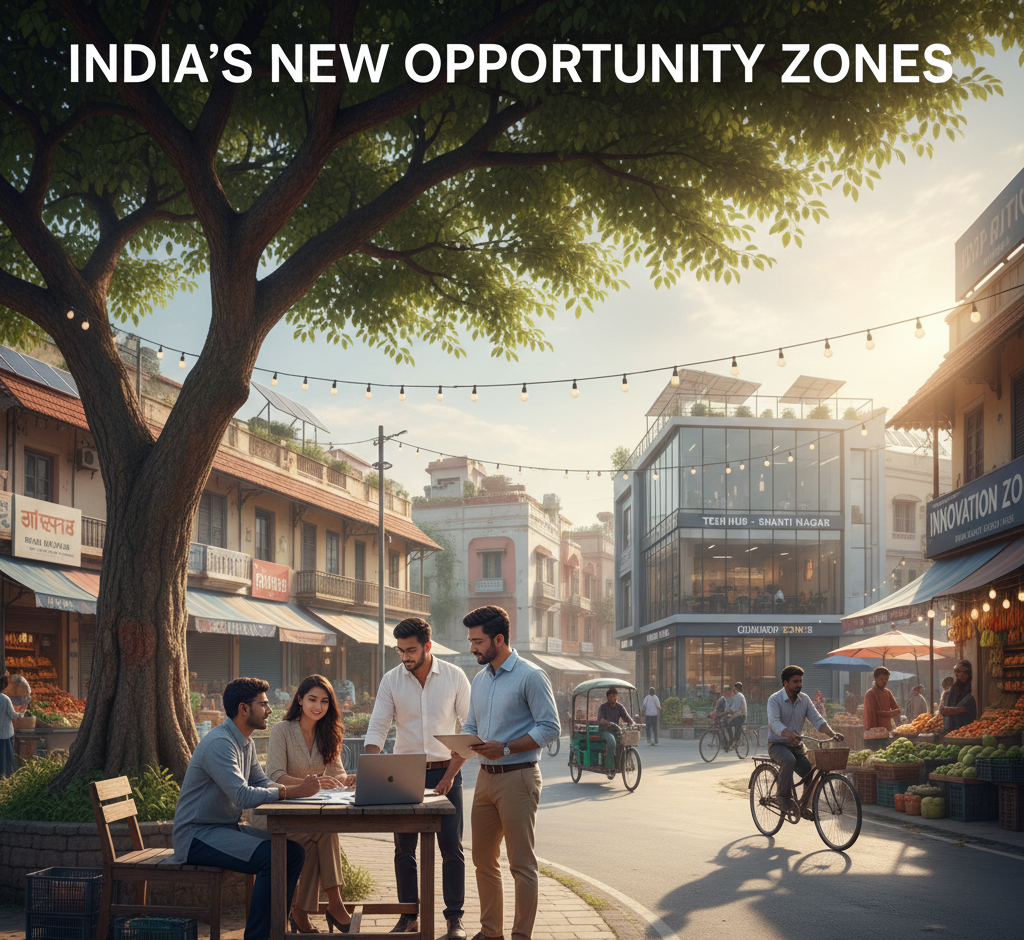 Why Startups Are Moving Beyond Metro Cities — India’s New Opportunity Zones
