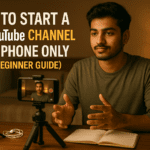 How to Start A YouTube Channel With Phone Only (Hindi Beginner Guide)