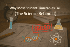 Why Most Student Timetables Fail (The Science Behind It)