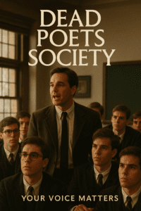 Dead Poets Society – Your Voice Matters